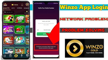 winzo no internet connectivity problem, winzo gold game not internet connection problem solve,