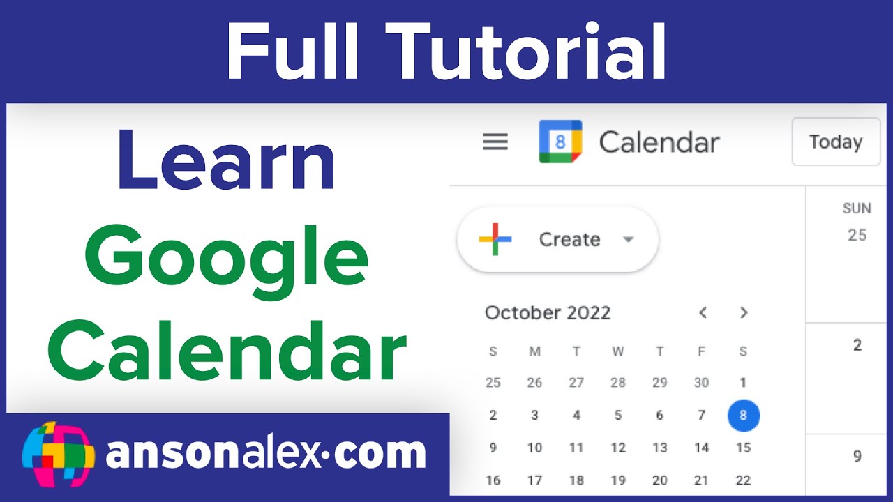 Google Calendar Tutorial 2019 Quick Start Training