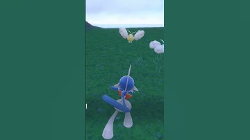 Shiny Swablu Reaction Pokemon Scarlet and Violet