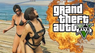 GTA 5 Online Funny Moments - The Bounty Game!(, 2015-07-20T20:26:17.000Z)