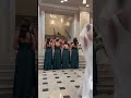 Girls together 🤍 There’s something so sweet about a first look with your girls who have been there