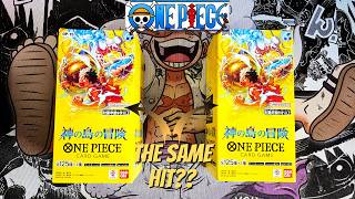 OP15 Double Japanese Booster Box Opening THE SAME HIT TWICE!?!? ONE PIECE TCG