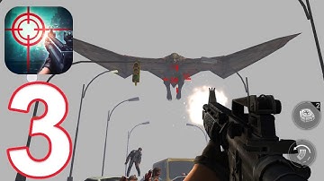 Zombie Hunter D-Day 2 Gameplay Walkthrough Part 3 - Chapter 2: Boss Fight (Android, iOS)