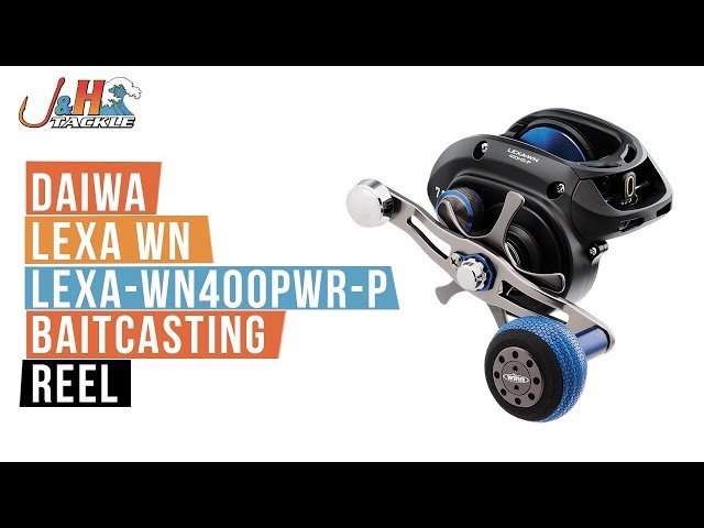 Daiwa Lexa WN LEXA-WN400PWR-P Baitcasting Reel