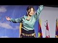 Tibetan dance  portrait  lhamo tso   