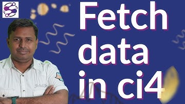 find and findall in Codeigniter 4 | find all in Codeigniter 4 | Fetch records in Codeigniter 4