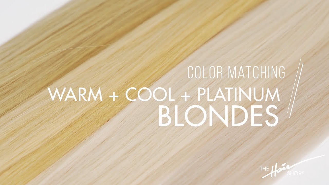 matching blonde hair extensions