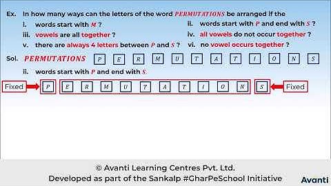 11. 11M07.2 CV 4 Conditional Permutations Part 1