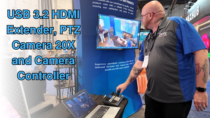 USB 3.2 HDMI Extender, Camera, and Controller Product Demo at InfoComm