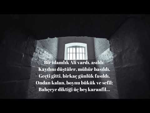 Zindandan Mehmed'e Mektup Şiiri - Necip Fazıl Kısakürek Şiir Karaoke
