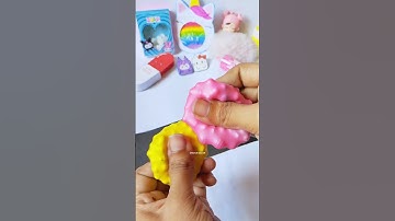 DIY viral squishy ball 🏀 #squishy #diysquishy #diy #crafts #craft #diycrafts #papercraft #cute