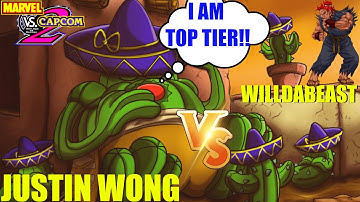 MvC2 Mvci Umvc3 Justin Wong vs WillDabeast (Low Tiers) pt 2