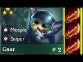 3x Guinsoo Gnar ⭐⭐⭐ 3 Star | Kahunahuna Augment | ft. Fizz 3 Star | TFT SET 17
