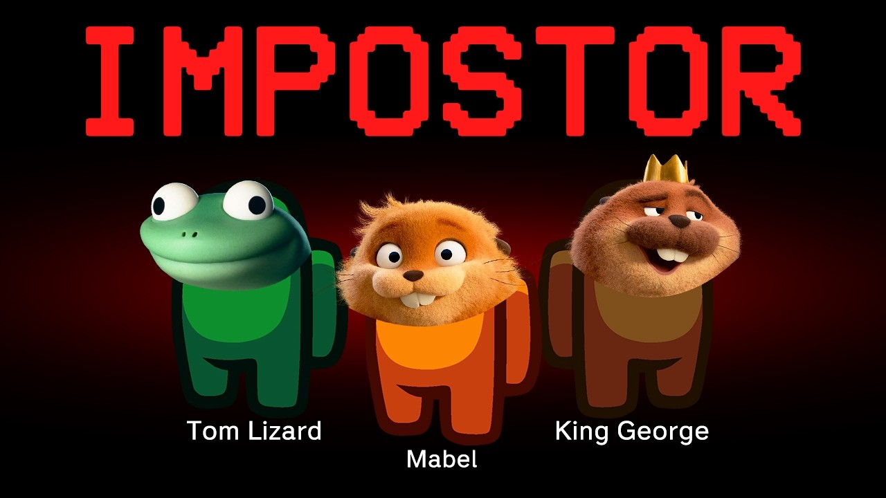 Among Us but the Hoppers Characters are the Impostors