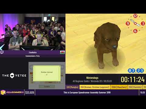 Vídeo: Novas Raças Para Euro Nintendogs