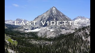 The Most Beautiful Mountain in the Sierra?  Camping on the Summit of East Vidette