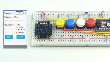 How to make oscilloscope 0.96"OLED Display Step by Step