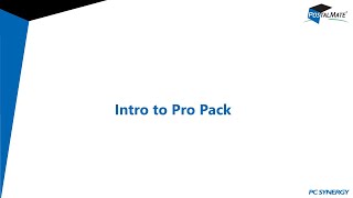 Intro to Pro Pack
