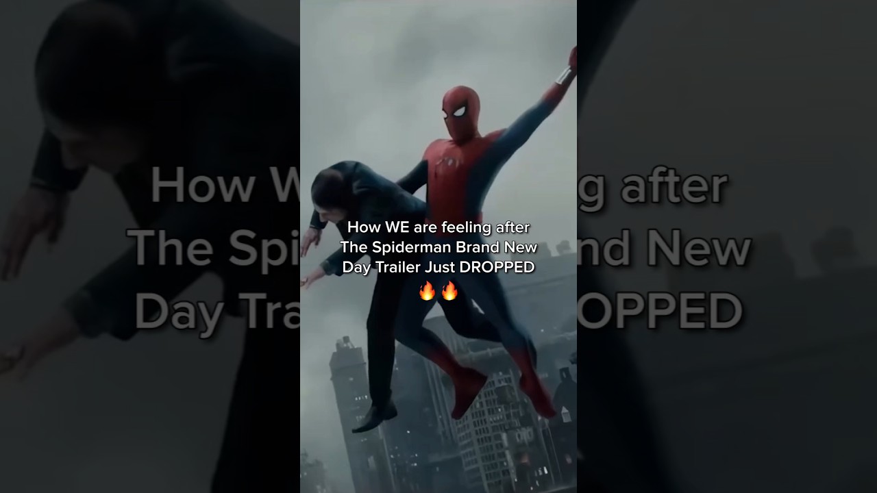 SPIDERMAN BRAND NEW DAY TRAILER 🔥 #spiderman #brandnewday #trailer #reels #relatable