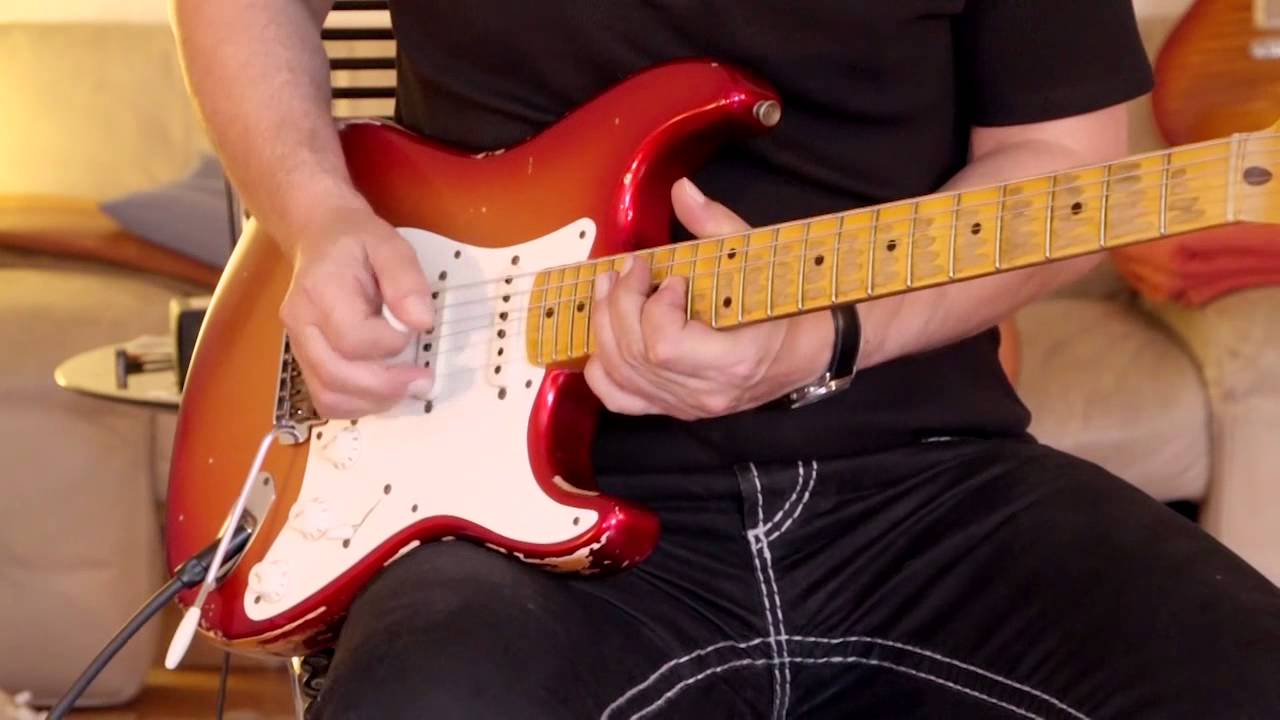 2014 Fender Custom Shop 1957 Stratocaster, Heavy Relic, sunset metallic, Part3