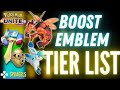 Boost Emblem TIER LIST! *All Colors Ranked!* - Pokemon Unite