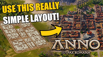 A PERFECT CITY LAYOUT for Anno 117: Pax Romana! The NEW 10x10!