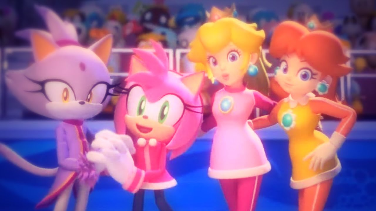 Peach, Daisy, Rosalina, Amy, and Blaze AMV - Pretty little ...
