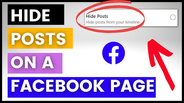 How To Hide Posts On A Facebook Page? [in 2025]