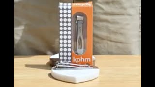 Review of the Best Heavy Duty, Wide Jaw Toenail Clippers for Thick Toenails for Men - Kohm CP-120L