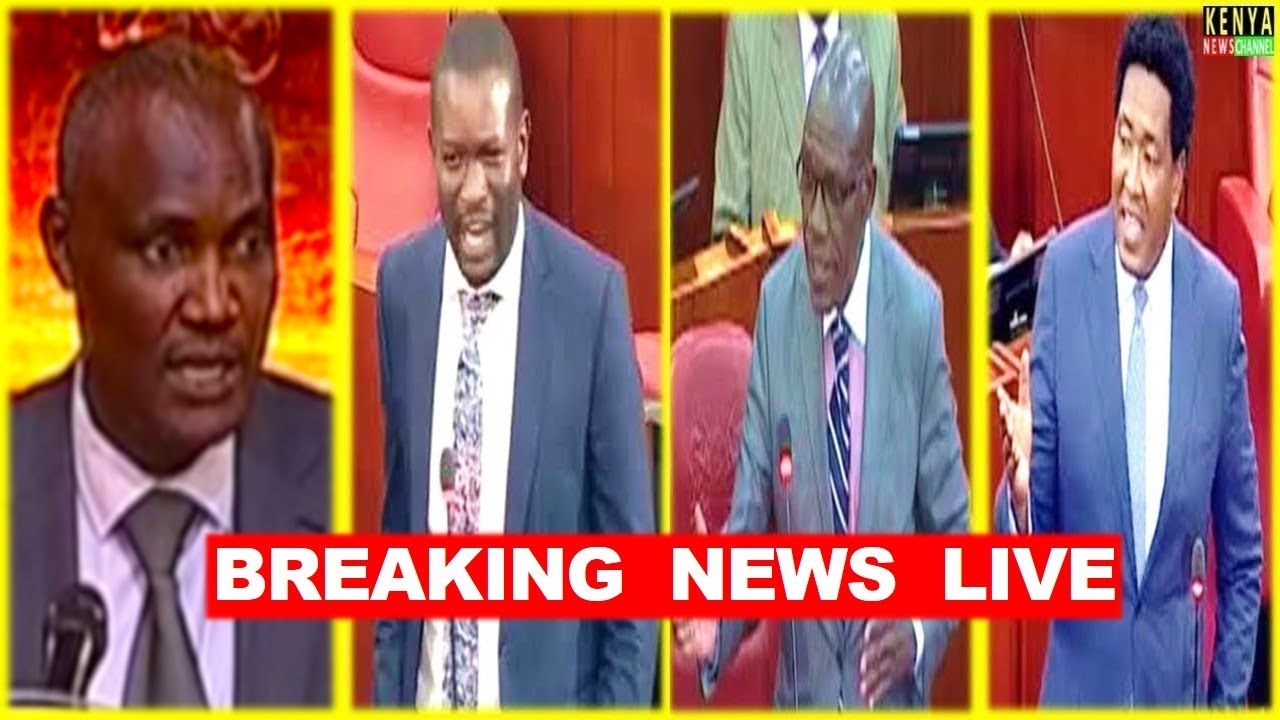 LIVE - CS Mbadi facing Tough Questions from Senators in Senate Parliament