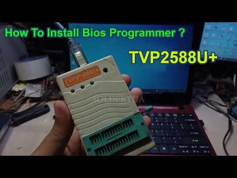 How to install Bios Programmer TVP2588+ on Windows