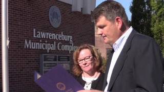Lawrenceburg Mayor Keith Durham proclamation honoring Michael Jeter 9/22/16