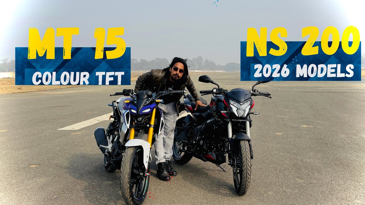 Ns 200 VS MT15 yamaha 2026 model full comparison video | which one is better? #ns200 #mt15 #yamaha 