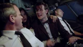The Doctor And Clara Pilot A Plane | The Bells Of Saint John | Doctor Who
