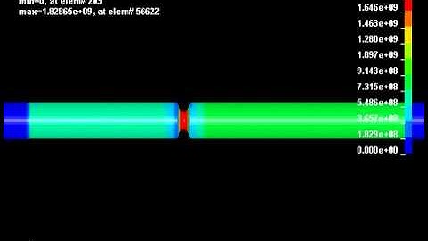 Fracture prediction using Johnson-Cook model in LS_DYNA