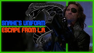 SNAKE'S UNIFORM: Escape from L.A. Cover.