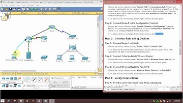 4.2.4.4 Packet Tracer Connecting a Wired and Wireless LAN