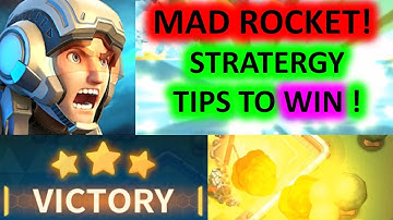 Mad Rocket: Fog of War STRATEGY TIPS TO WIN & 3 STAR BASES!