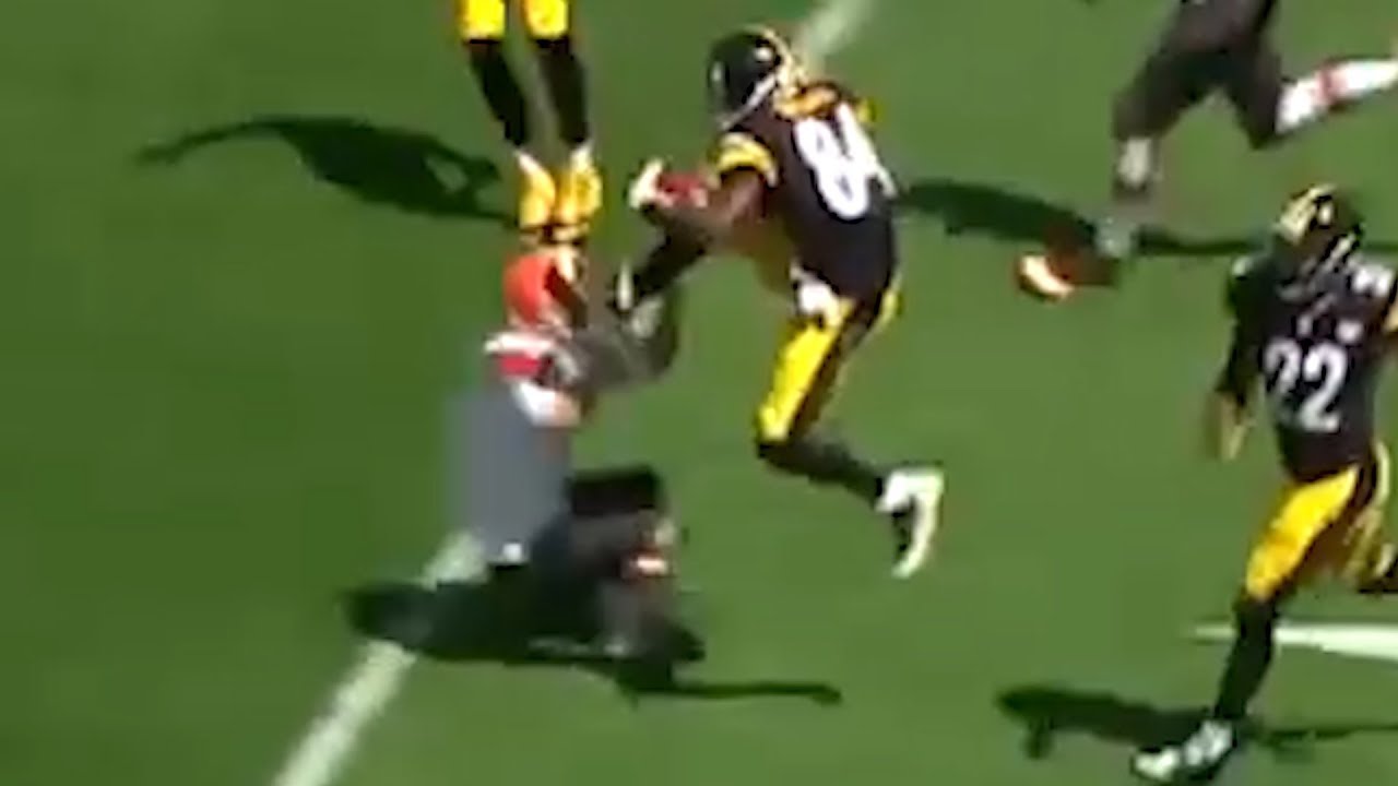 Browns Punter Gets Destroyed