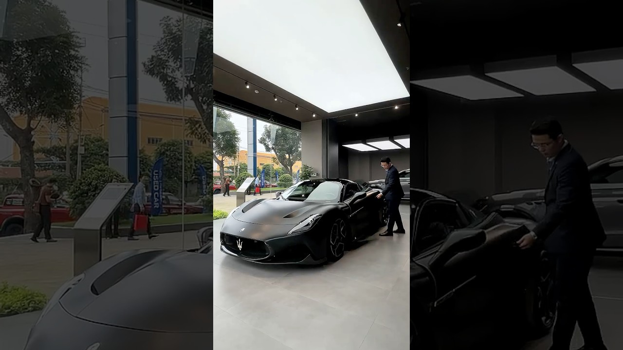 Maserati MC20 Notte. Khi bóng đêm cũng tỏa sáng  