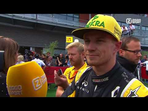 Hulkenberg: 'Voor mij gelukkig dat Max eruit is'
