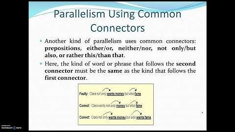 PowerPoint:  Parallelism (Part 1)