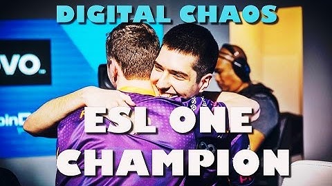 DIGITAL CHAOS - ESL ONE 2017 CHAMPION - That Hug and Smile of WEEHA (: