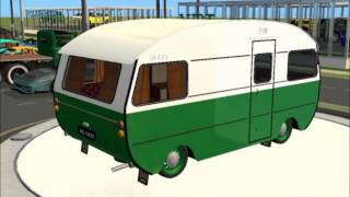 Sims 2 Car Conversion By Vovillia Corp. - 1965 Saab 95Hk