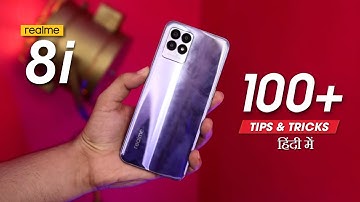 Realme 8i Tips and Tricks - 100+ Hidden Features | हिंदी में | Realme 8i