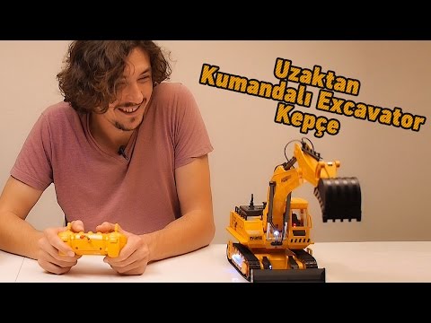 Uzaktan Kumandalı Ekskavatör Kepçe İnceledik...