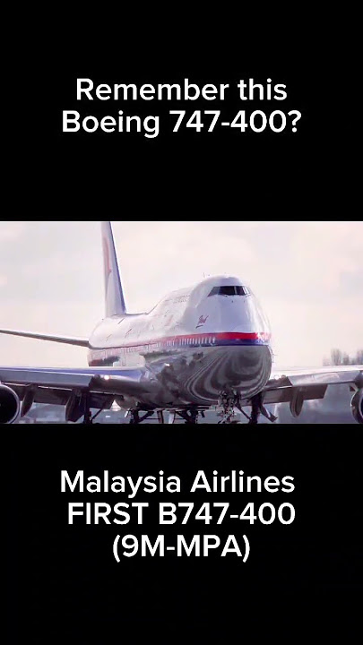 Proof that we are getting old (Malaysian Avgeek) #shorts #aviation #b747 #malaysiaairlines