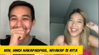 Ken Chan, di nakapagpigil, dinalaw at niyakap si Rita Daniela | RitKen for All Out Sundays