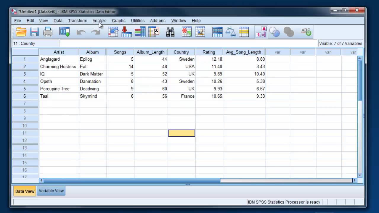 Tutorial Spss 21 | getting started with spss 21 part 2 3 youtube Tutorial Spss 21 | getting started with spss 21 part 2 3 youtube