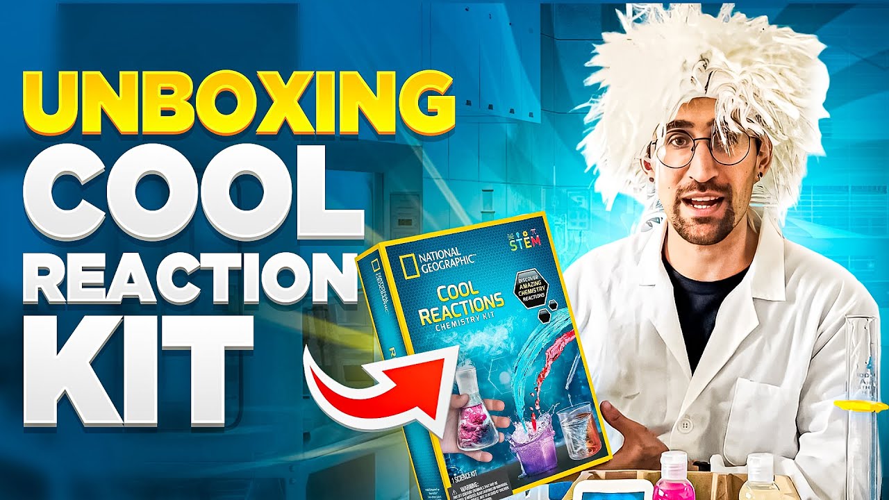 National Geographic Cool Reactions Chemistry Kit Unboxing
